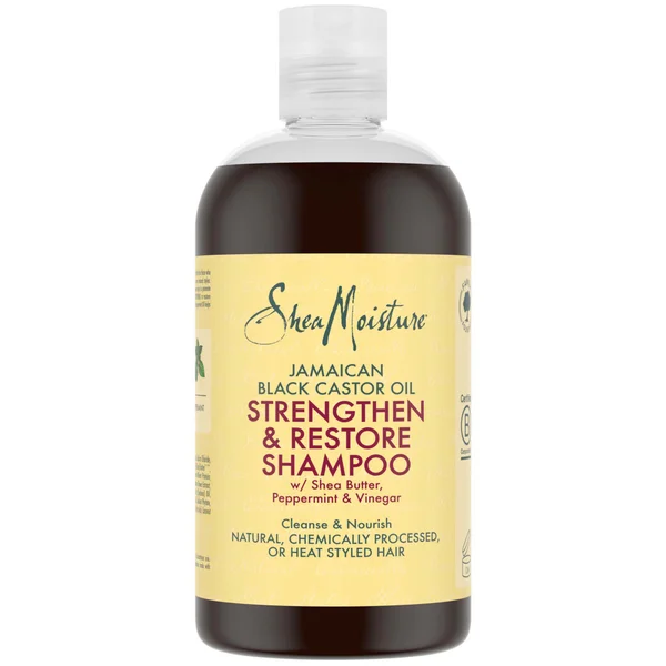 Ямайское черное касторовое масло, шампунь для укрепления, роста и восстановления волос 384 мл Sheamoisture