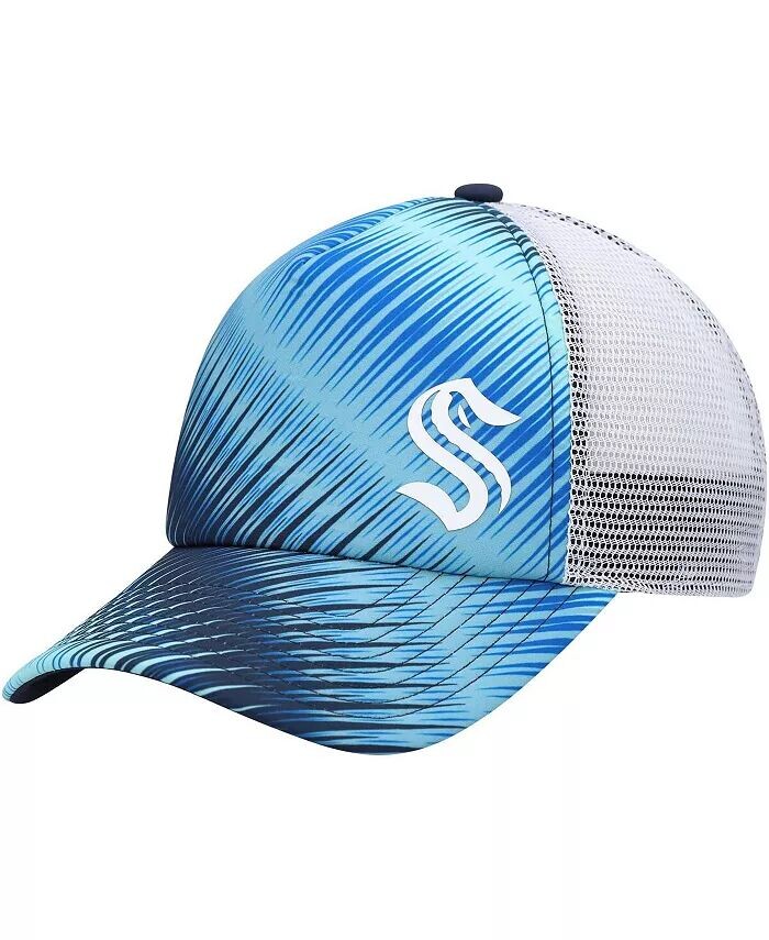 Женская голубая и белая кепка из пеноматериала Seattle Kraken Snapback Snapback Adidas, черный
Женская голубая и белая кепка из пеноматериала Seattle Kraken Snapback Snapback Adidas, черный