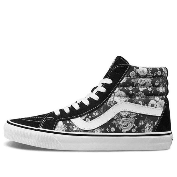 Кроссовки sk8-hi reissue high top rose black white 'black white' Vans, черный
Кроссовки sk8-hi reissue high top rose black white 'black white' Vans, черный