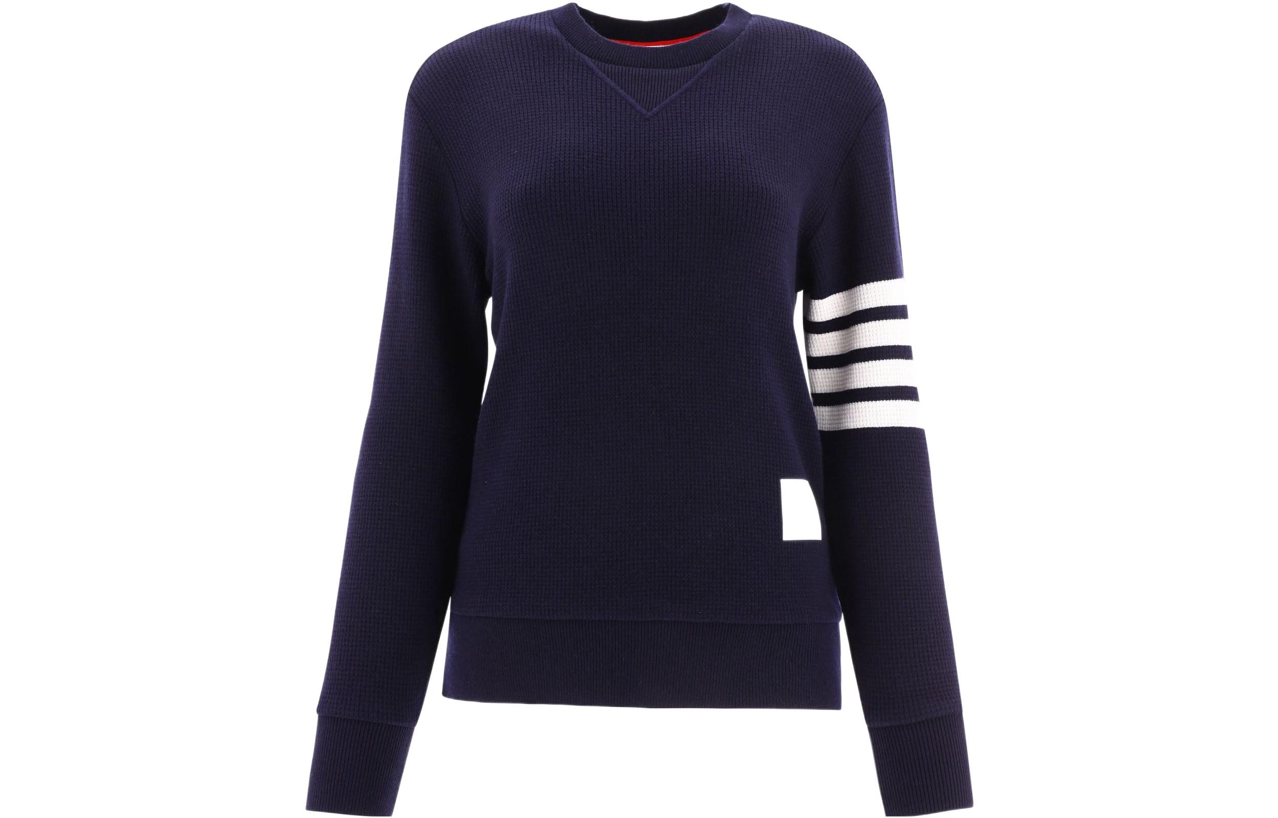 Толстовка с 4 полосами Thom Browne, синий
Толстовка с 4 полосами Thom Browne, синий