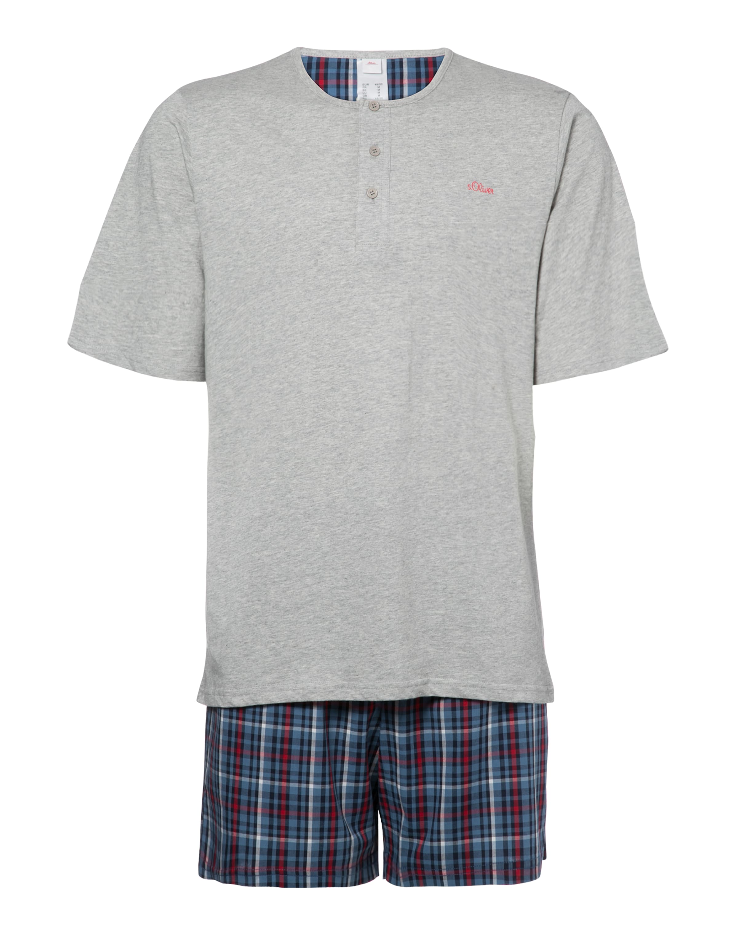 s.Oliver Короткая пижама в крапчато-сером цвете
s.Oliver Короткая пижама в крапчато-сером цвете