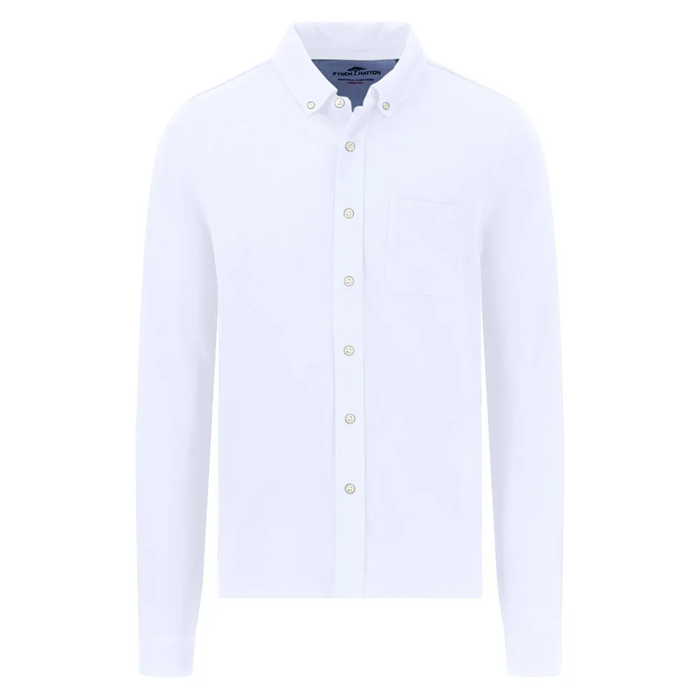 Поло с длинным рукавом Fynch Hatton 15031706, белый
Поло с длинным рукавом Fynch Hatton 15031706, белый