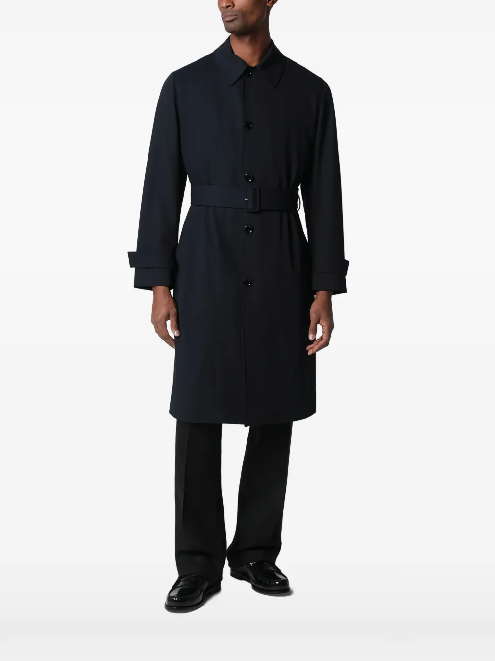 Тренч с поясом Lardini, синий
Тренч с поясом Lardini, синий