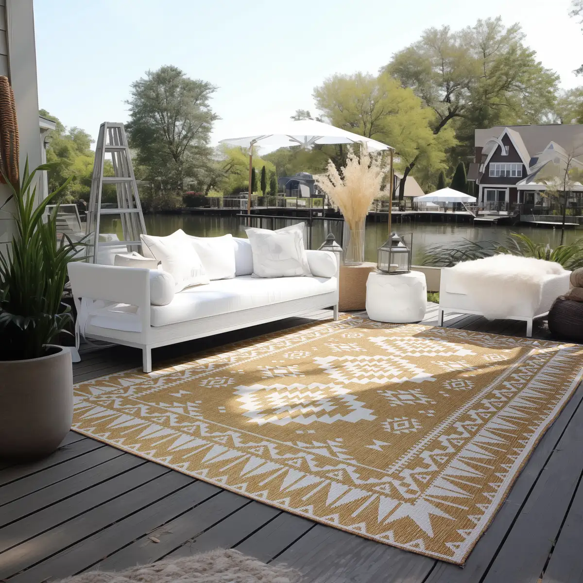 ELLE DECORATION ковер "Dynamic, Interior and Outdoor", прямоугольный, плоского переплетения, для интерьера и улицы, современный, двусторонний ковер, балкон, гостиная 120х170 см, охра
ELLE DECORATION ковер "Dynamic, Interior and Outdoor", прямоугольный, плоского переплетения, для интерьера и улицы, современный, двусторонний ковер, балкон, гостиная 120х170 см, охра