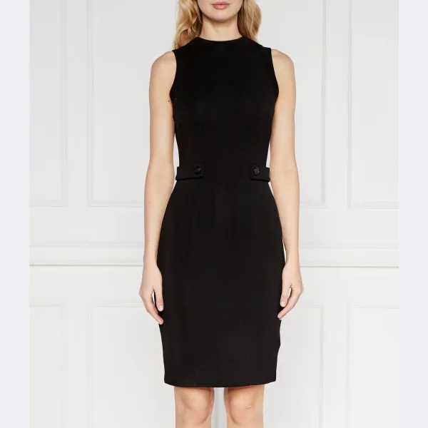 Облегающее платье с аквалангом Guess, черный 
Облегающее платье с аквалангом Guess, черный