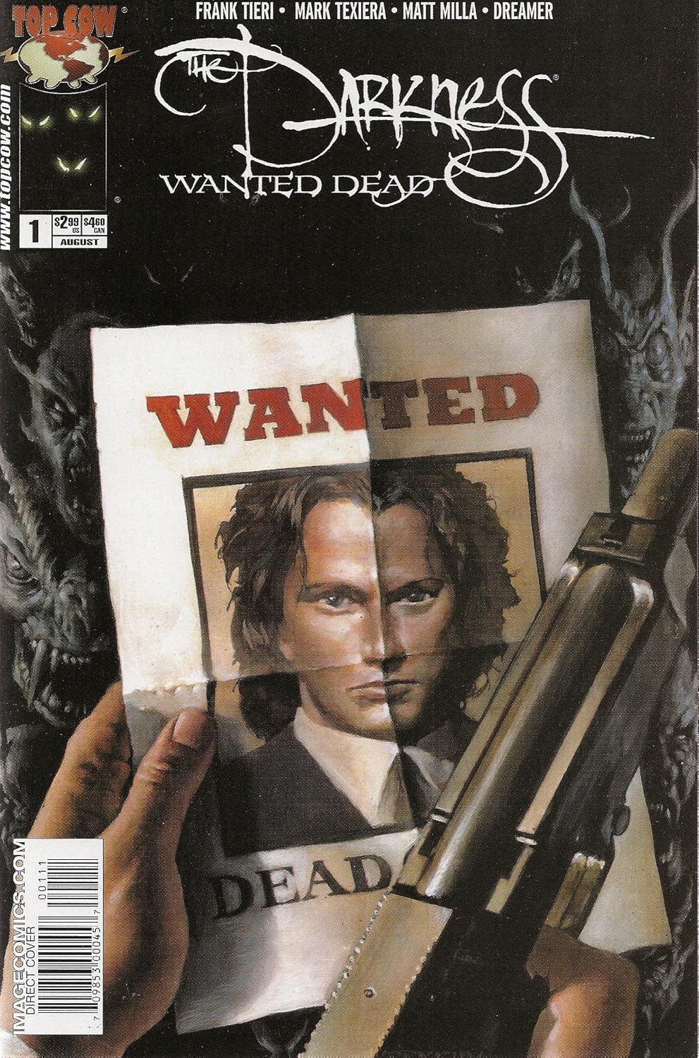 The Darkness Number 1 (Wanted Dead) (Top Cow Comics)
The Darkness Number 1 (Wanted Dead) (Top Cow Comics)