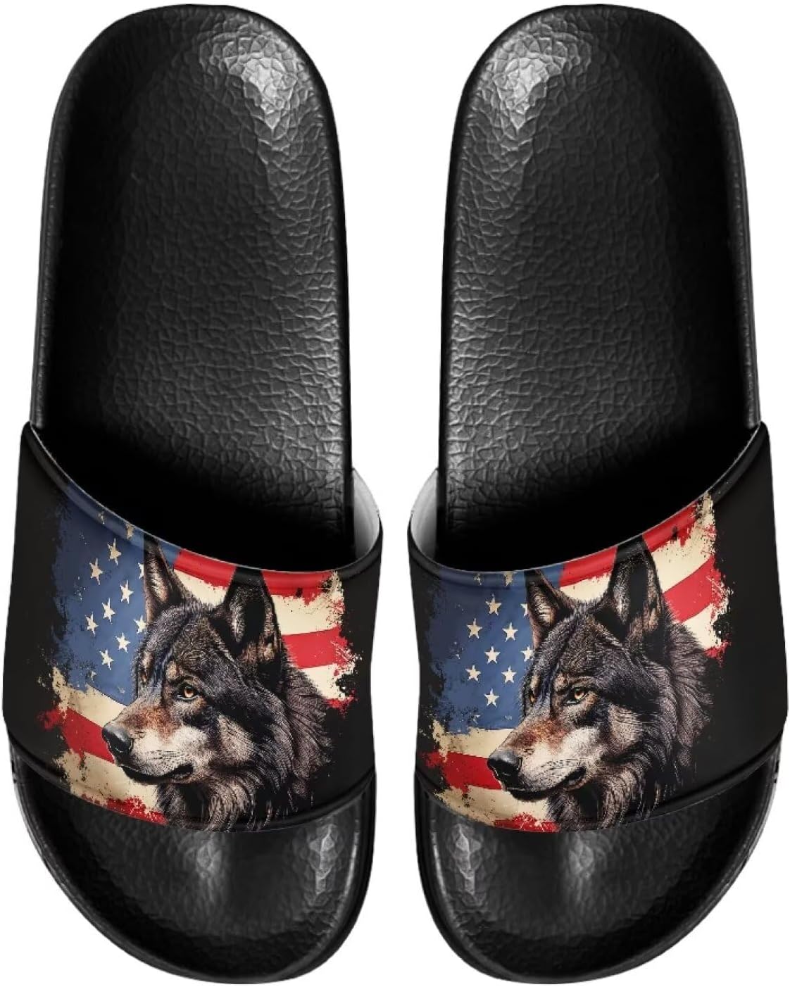 Мужские шлепанцы с нескользящей подошвой, для ванной, быстросохнущие, легкие, подходят для душа, пляжа и повседневной прогулки Ocwfudsx, Flag Wolf
Мужские шлепанцы с нескользящей подошвой, для ванной, быстросохнущие, легкие, подходят для душа, пляжа и повседневной прогулки Ocwfudsx, Flag Wolf