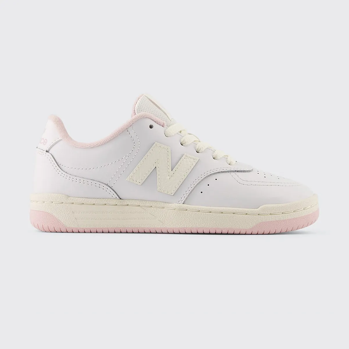Детские кроссовки B80 для повседневной носки New Balance, белый/розовый
Детские кроссовки B80 для повседневной носки New Balance, белый/розовый
