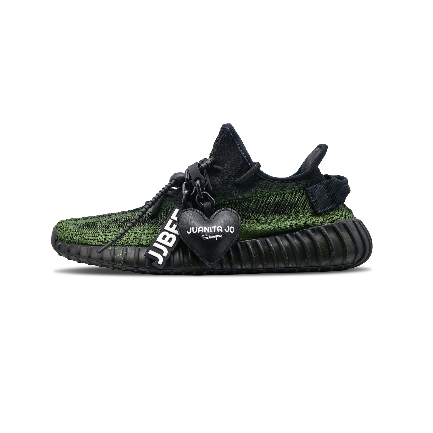 Повседневные кроссовки Yeezy Boost 350 V2 Unisex низкие Adidas Originals, черный/зеленый
Повседневные кроссовки Yeezy Boost 350 V2 Unisex низкие Adidas Originals, черный/зеленый