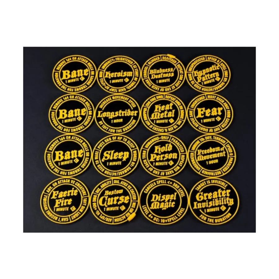 Набор заклинаний барда 1–4 уровней, D&D 5E Tokens
Набор заклинаний барда 1–4 уровней, D&D 5E Tokens