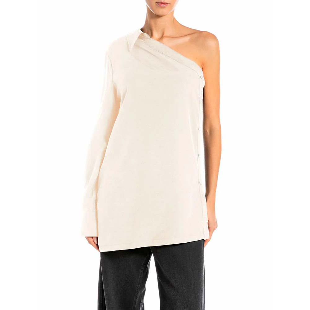 Рубашка с длинным рукавом Replay W2176.000.85162, бежевый
Рубашка с длинным рукавом Replay W2176.000.85162, бежевый