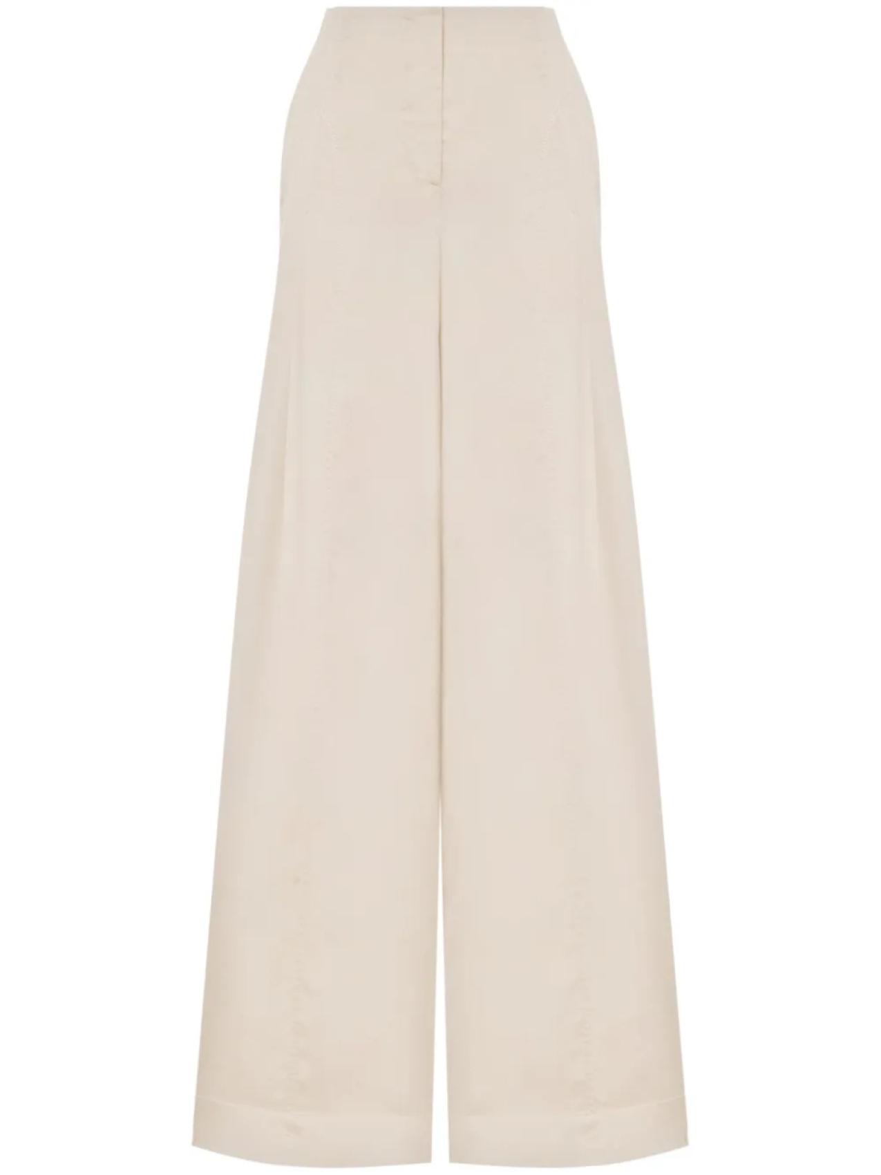 Брюки палаццо с завышенной талией Alberta Ferretti, нейтральный
Брюки палаццо с завышенной талией Alberta Ferretti, нейтральный