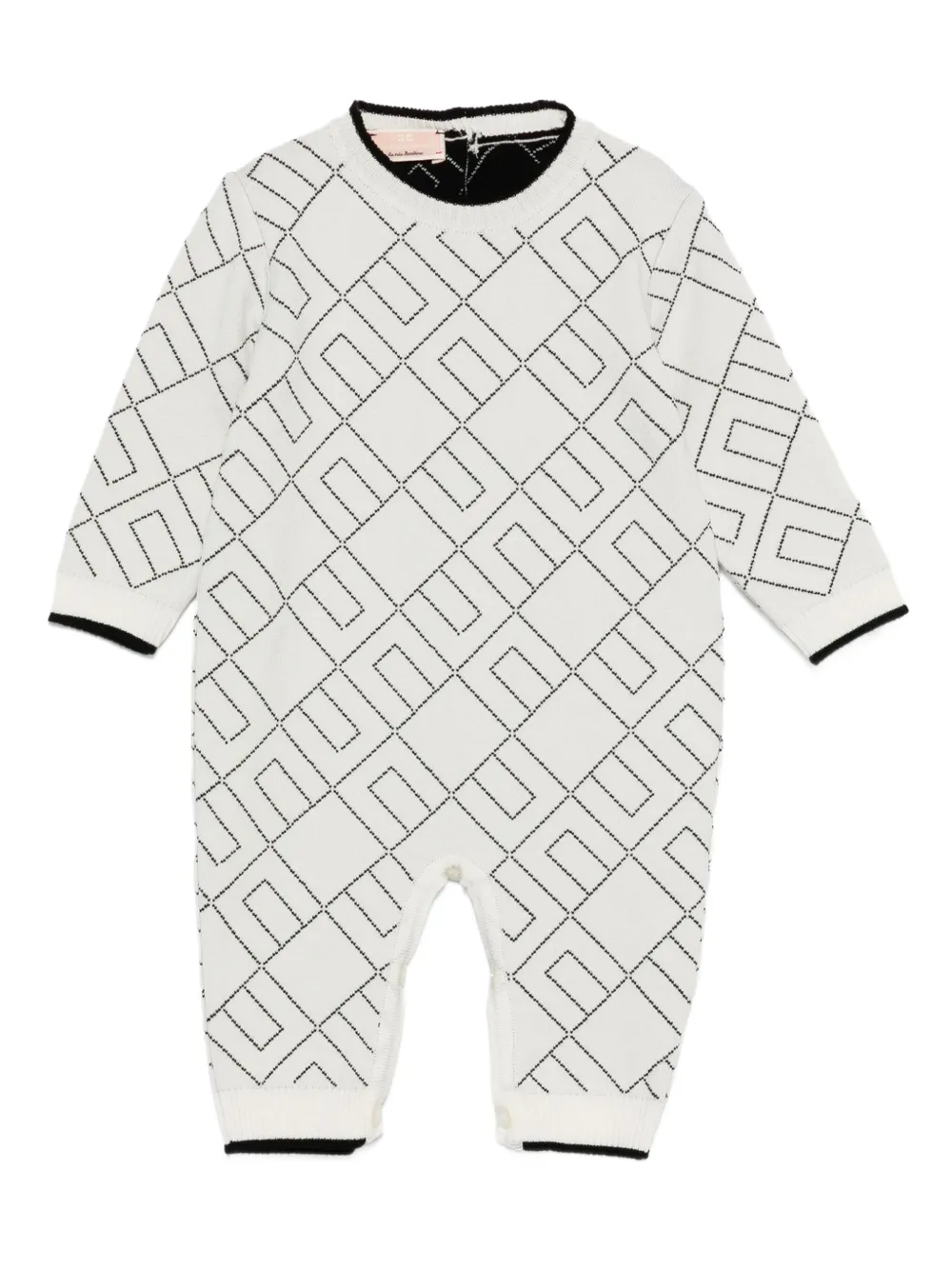 Ромпер с логотипом Elisabetta Franchi La Mia Bambina, белый
Ромпер с логотипом Elisabetta Franchi La Mia Bambina, белый