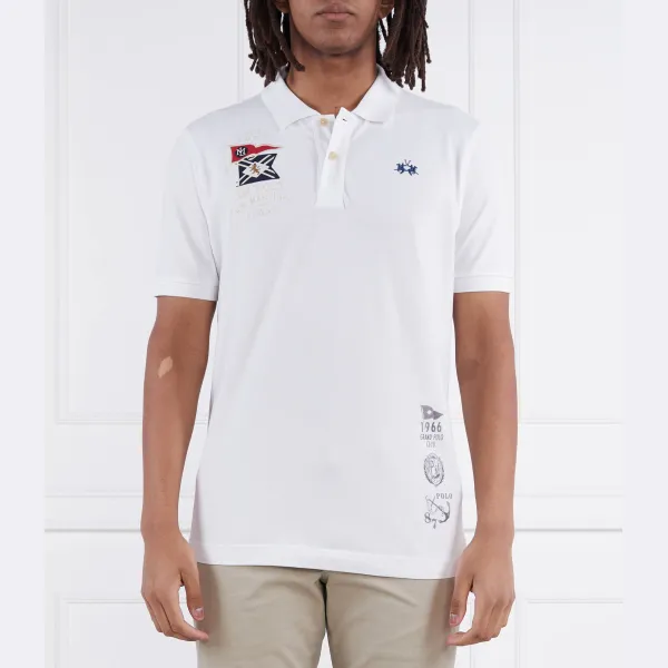 Рубашка поло стандартного кроя La Martina, белый
Рубашка поло стандартного кроя La Martina, белый