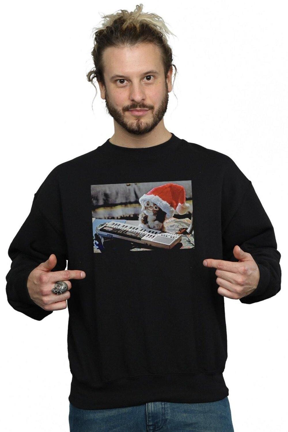 Толстовка с рождественской шляпой Mogwai Gremlins, черный
Толстовка с рождественской шляпой Mogwai Gremlins, черный