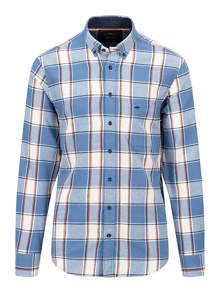 Рубашка FYNCH-HATTON, синий/белый
Рубашка FYNCH-HATTON, синий/белый