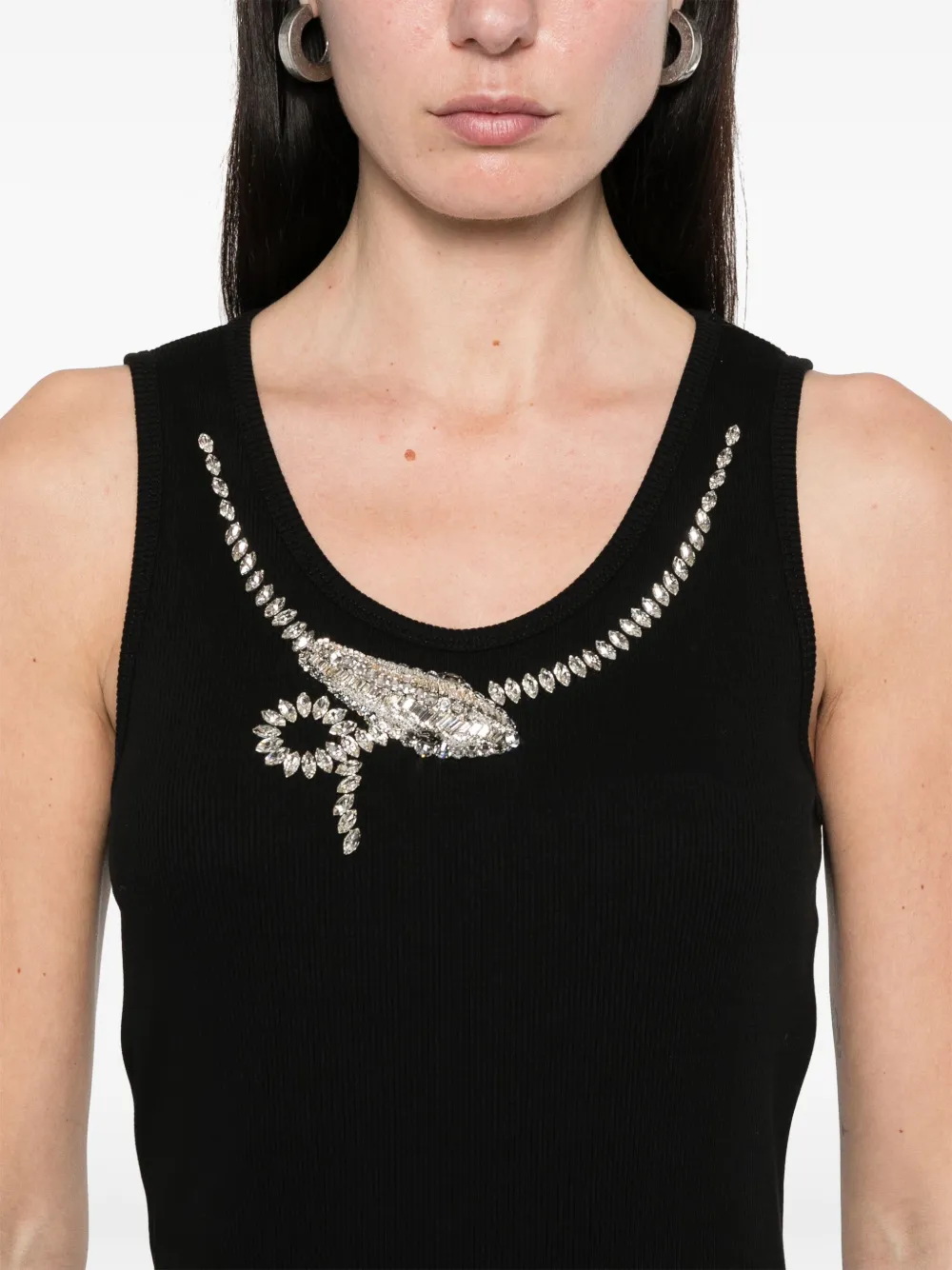 Платье миди с кристаллами Givenchy, черный
Платье миди с кристаллами Givenchy, черный