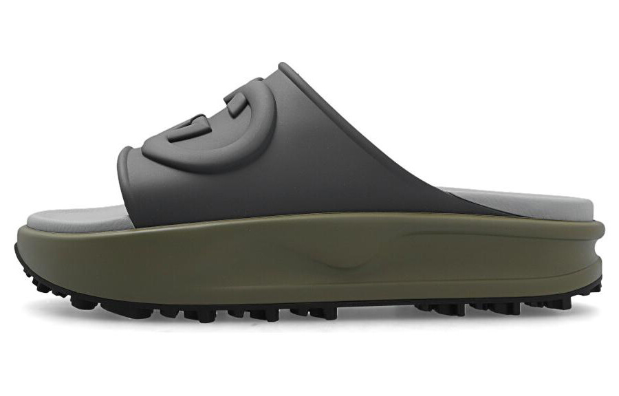 Шлепанцы мужские Gucci, темный-хаки
Шлепанцы мужские Gucci, темный-хаки