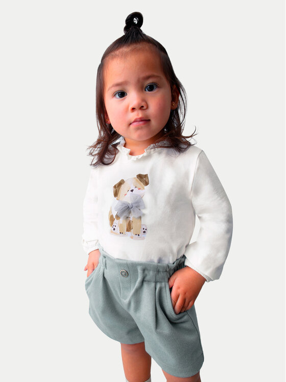 Блузка regular fit 2075 Mayoral, экрю
Блузка regular fit 2075 Mayoral, экрю