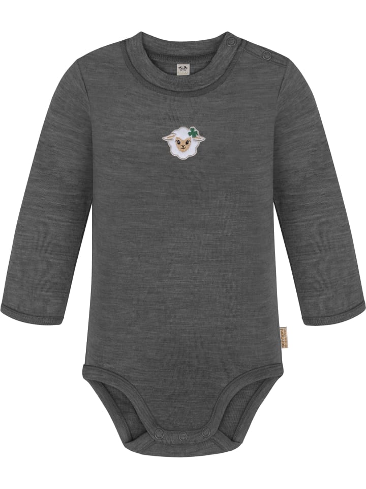 Normani Outdoor Sports Детский боди с длинными рукавами из мериносовой шерсти, модель Tuai, антрацитового цвета
Normani Outdoor Sports Детский боди с длинными рукавами из мериносовой шерсти, модель Tuai, антрацитового цвета