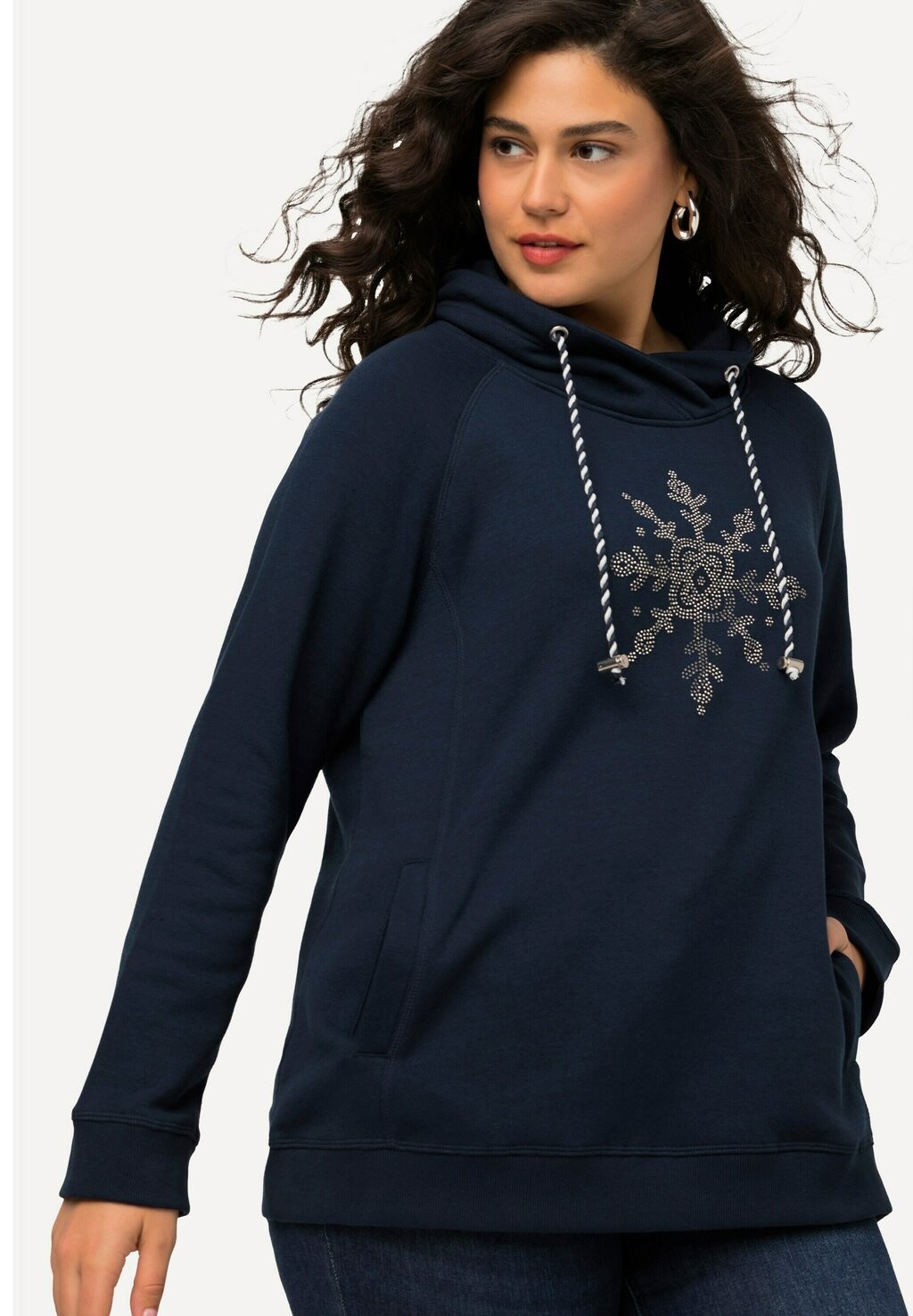 Толстовка Ulla Popken, темно-синий
Толстовка Ulla Popken, темно-синий