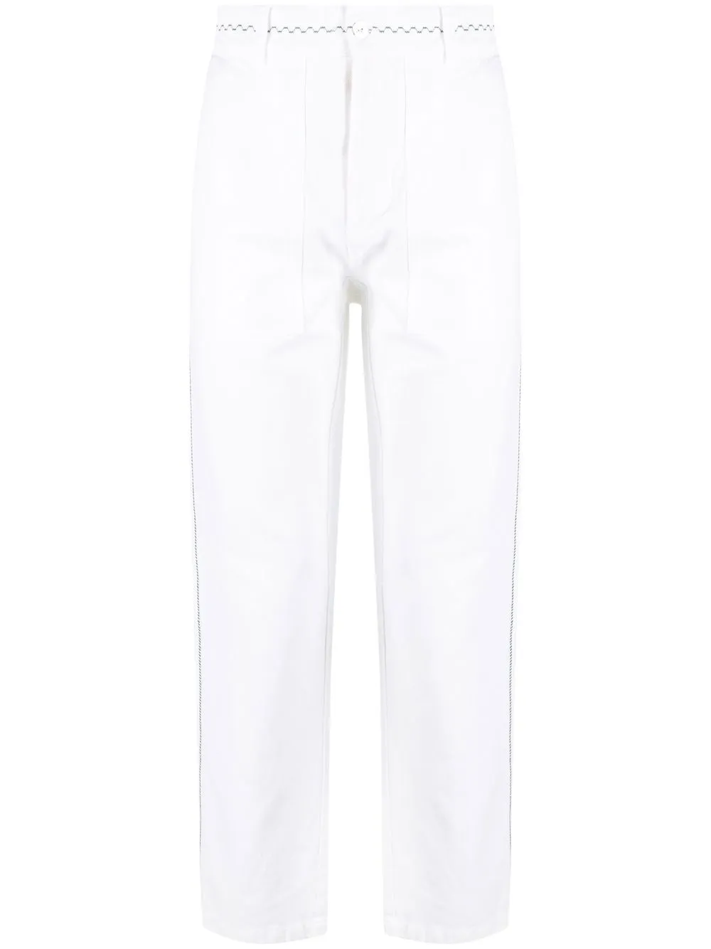 Прямые брюки с вышивкой Nick Fouquet, белый
Прямые брюки с вышивкой Nick Fouquet, белый