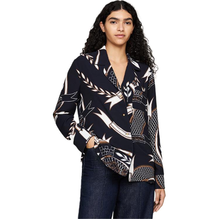 Tommy Hilfiger Рубашка Women's Navy Blue Print
Tommy Hilfiger Рубашка Women's Navy Blue Print