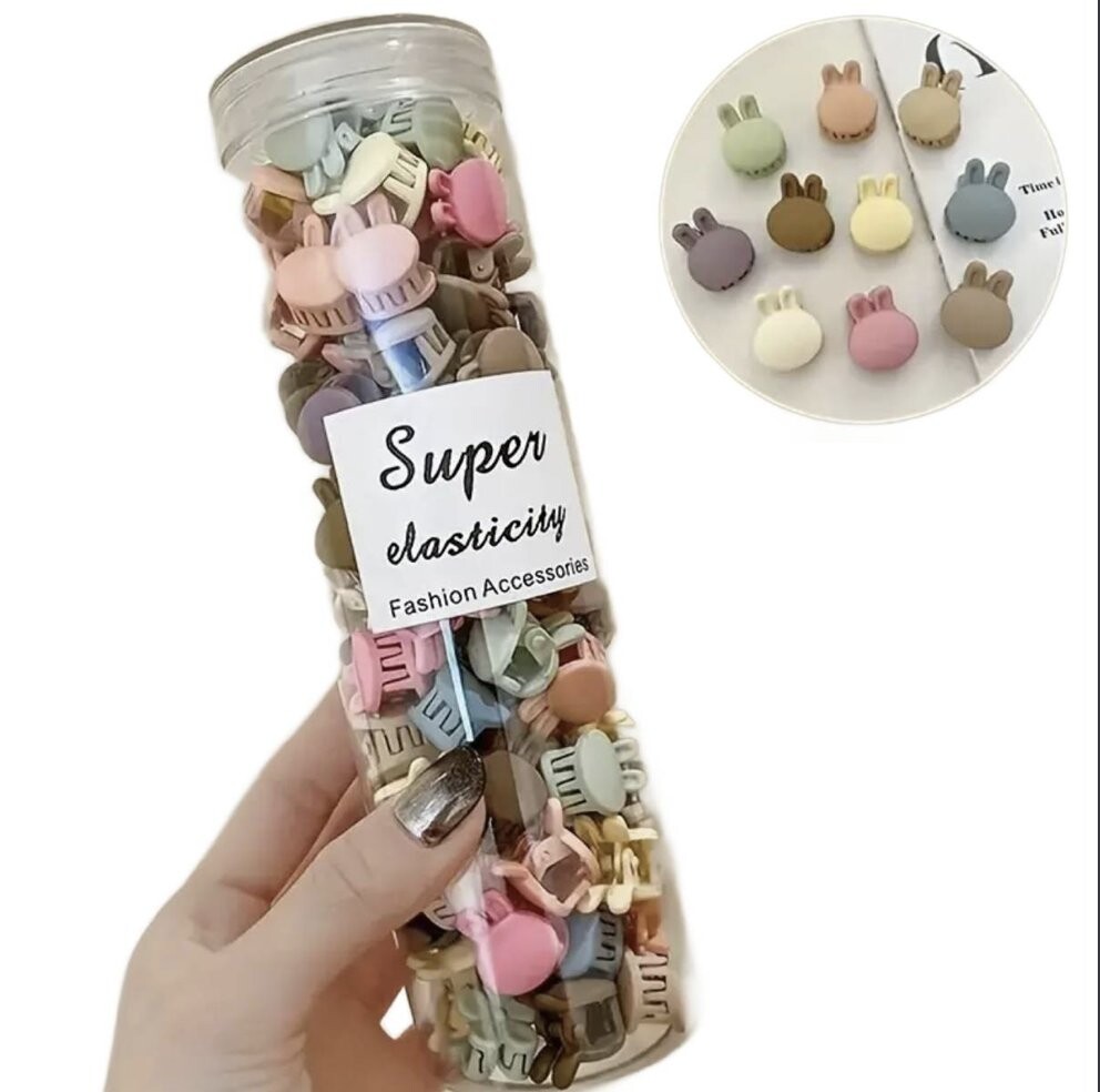 Набор заколок для девочек, 50 штук - Зайка Galopi 
Набор заколок для девочек, 50 штук - Зайка Galopi