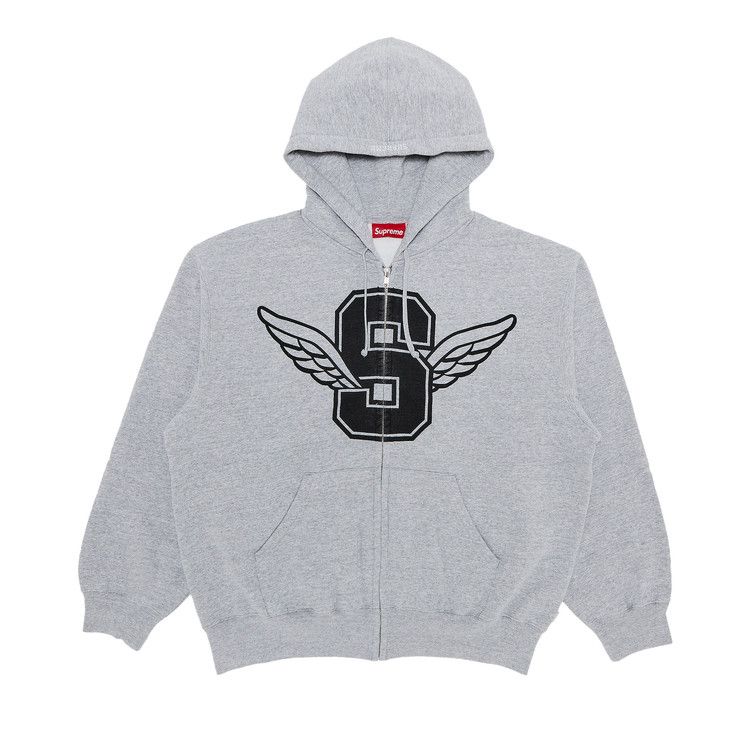 Толстовка Supreme Wings Zip Up Hooded Sweatshirt, Heather Grey
Толстовка Supreme Wings Zip Up Hooded Sweatshirt, Heather Grey