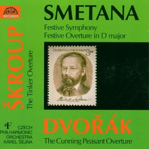 CD диск Smetana / Sejna / Czech Philharmonic Orchestra: Festive Symphony / Festive Overture / Tinker
CD диск Smetana / Sejna / Czech Philharmonic Orchestra: Festive Symphony / Festive Overture / Tinker