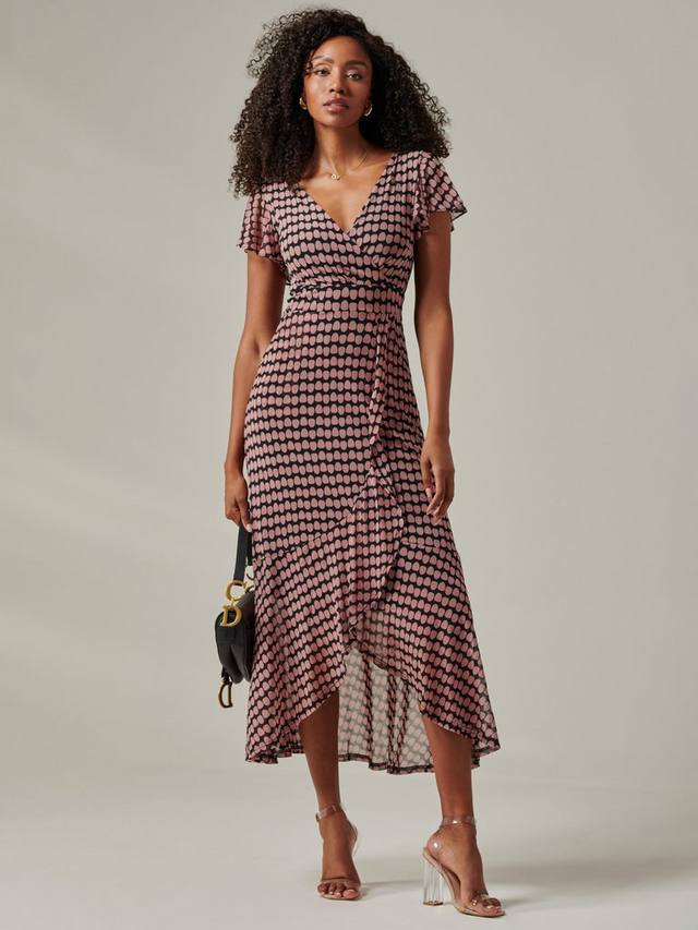 Сетчатое макси-платье с геопринтом Jolie Moi, розовый
Сетчатое макси-платье с геопринтом Jolie Moi, розовый