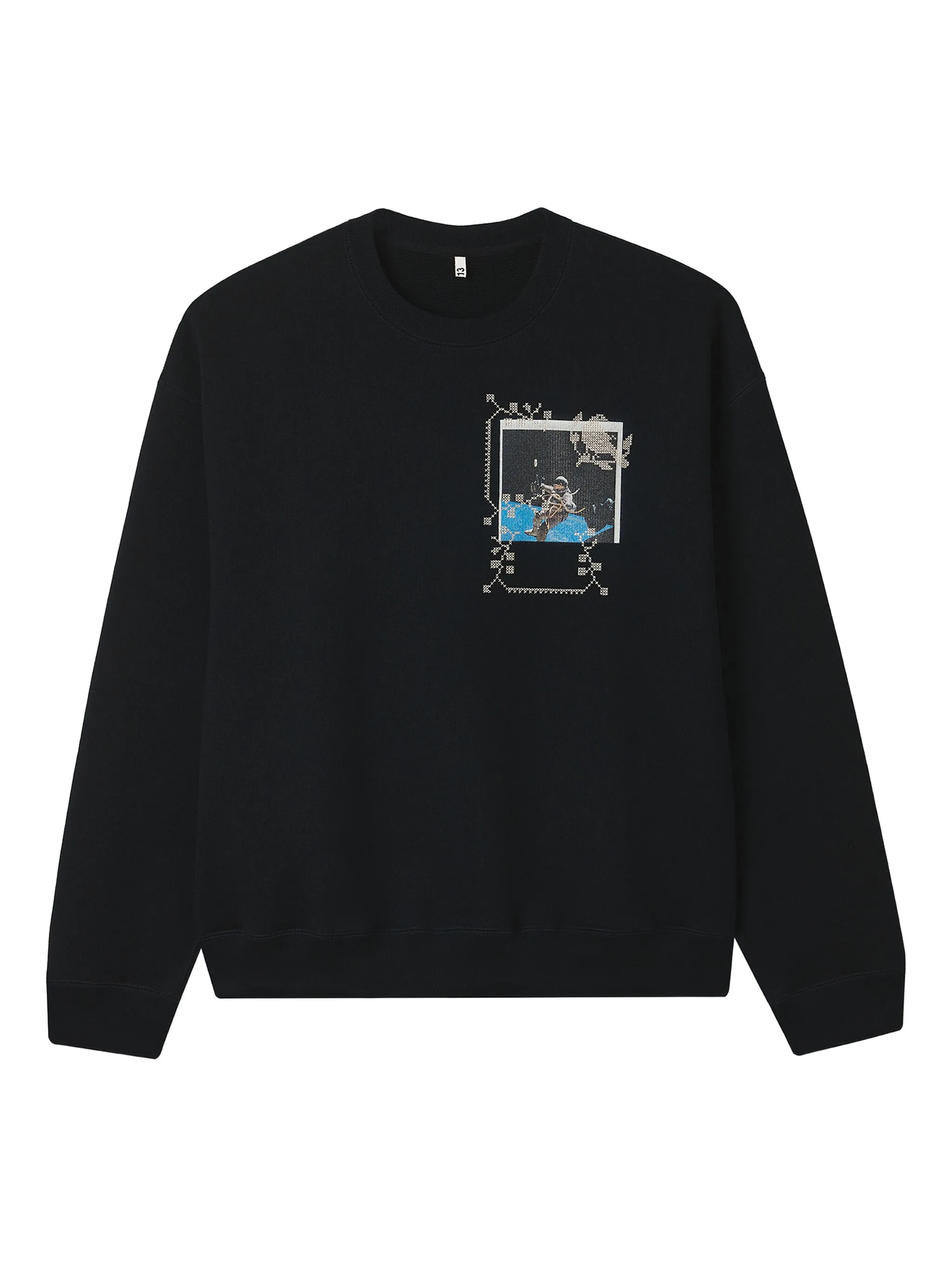 Толстовка с графичным принтом Khoki, черный
Толстовка с графичным принтом Khoki, черный