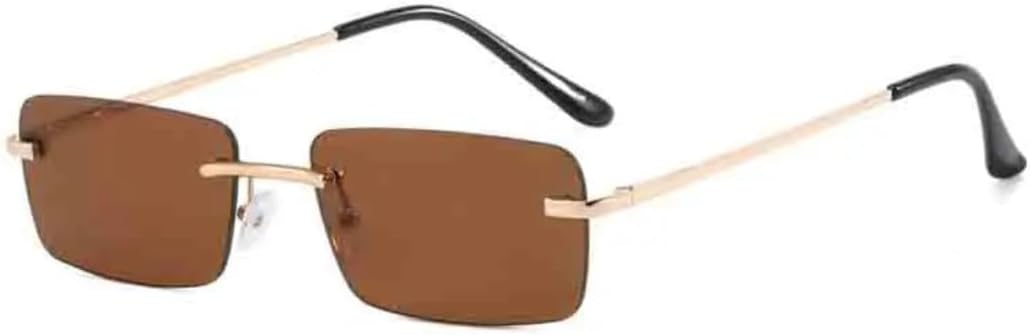 Солнцезащитные очки с защитой от УФ-излучения UV400 | Панковские, без оправы, розово-голубые | Линзы конфетных цветов для занятий спортом на открытом воздухе и вождения DSVIGF, Gold Brown
Солнцезащитные очки с защитой от УФ-излучения UV400 | Панковские, без оправы, розово-голубые | Линзы конфетных цветов для занятий спортом на открытом воздухе и вождения DSVIGF, Gold Brown