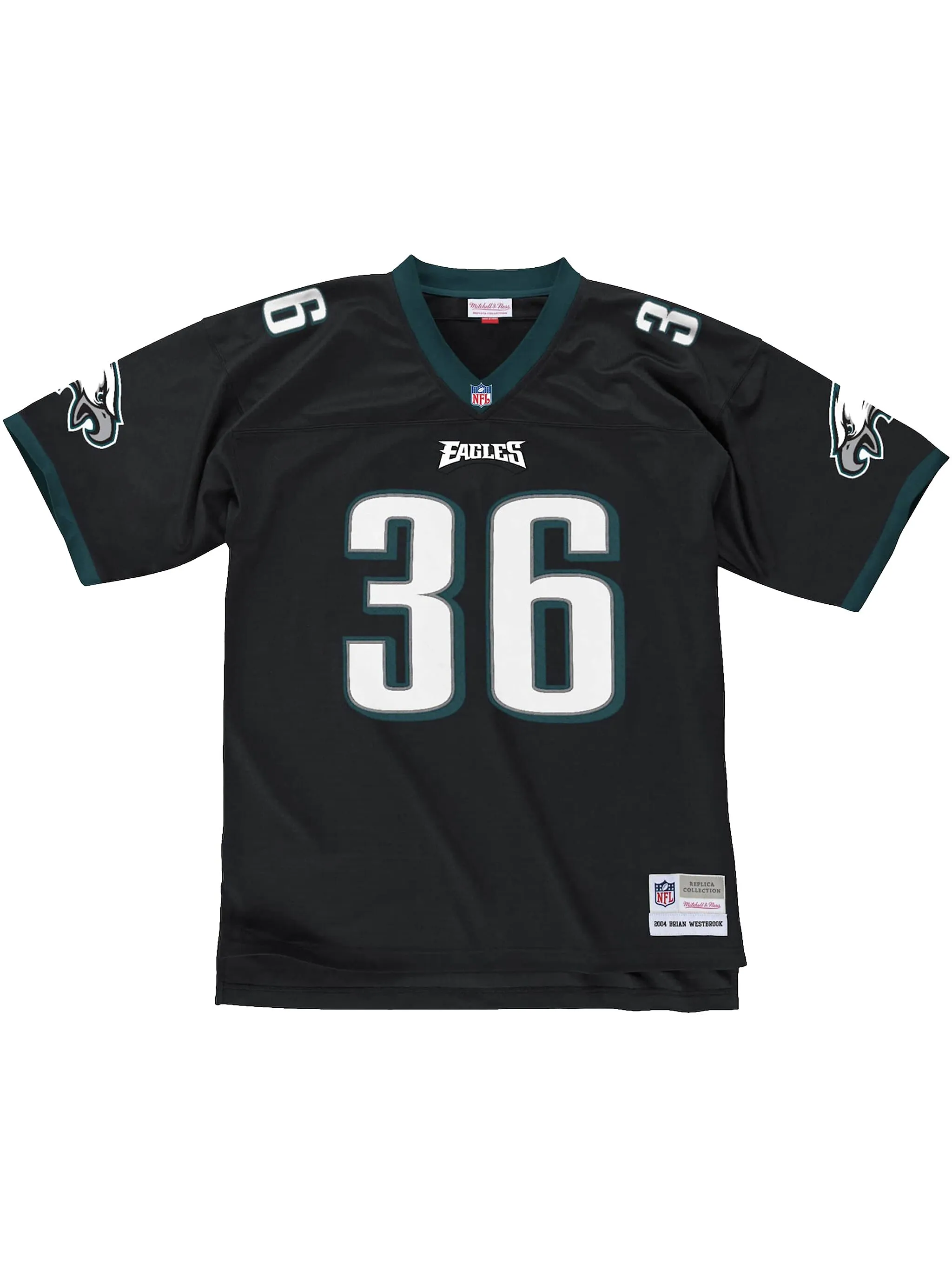 Топ 2004 Brian Westbrook Philadelphia Eagles Mitchell & Ness, черный
Топ 2004 Brian Westbrook Philadelphia Eagles Mitchell & Ness, черный