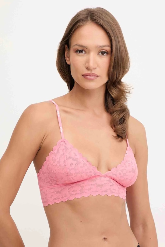 Бюстгальтер triangle leo lace HUGO, розовый
Бюстгальтер triangle leo lace HUGO, розовый