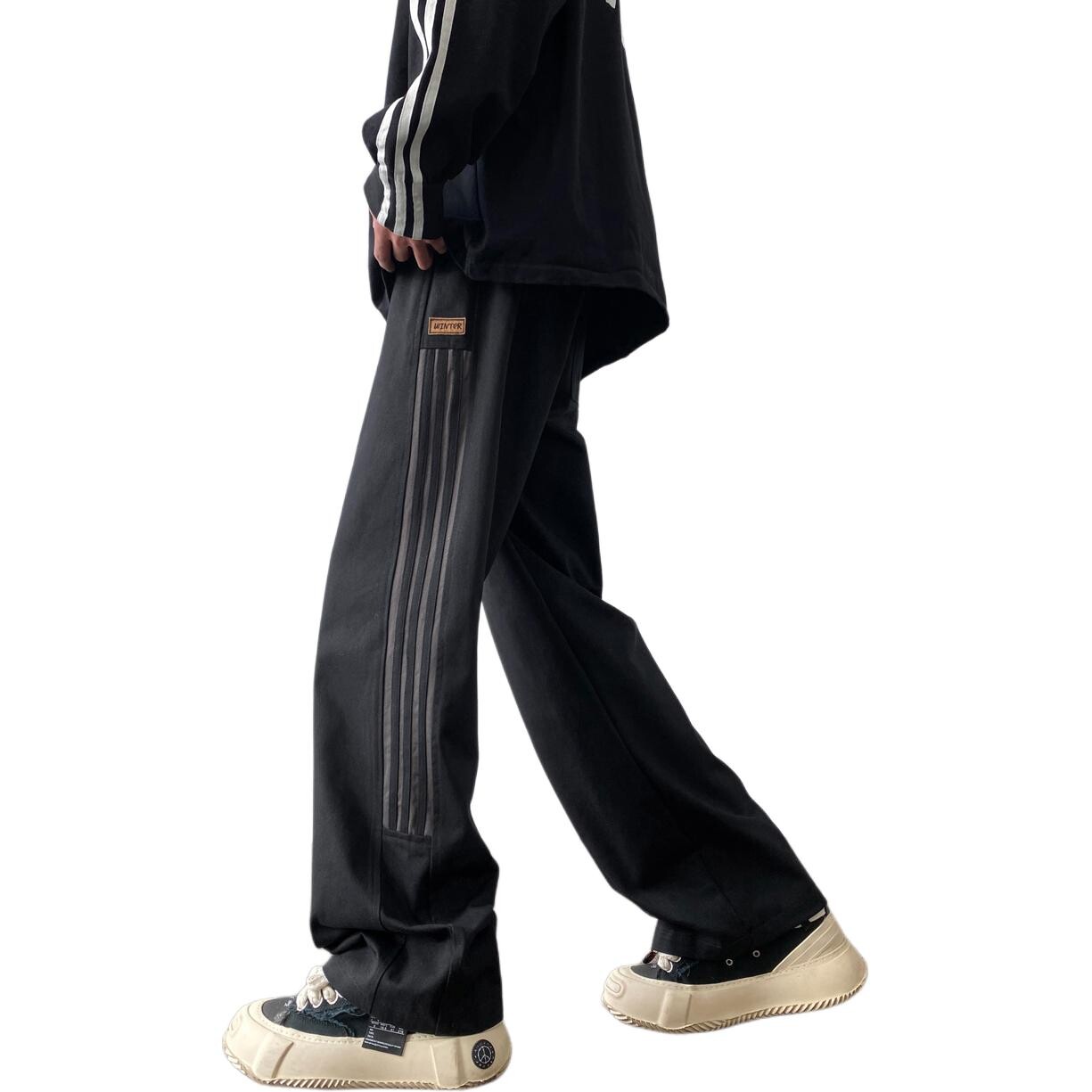 Sunsetmonent Повседневные брюки унисекс, Черный 
Sunsetmonent Повседневные брюки унисекс, Черный