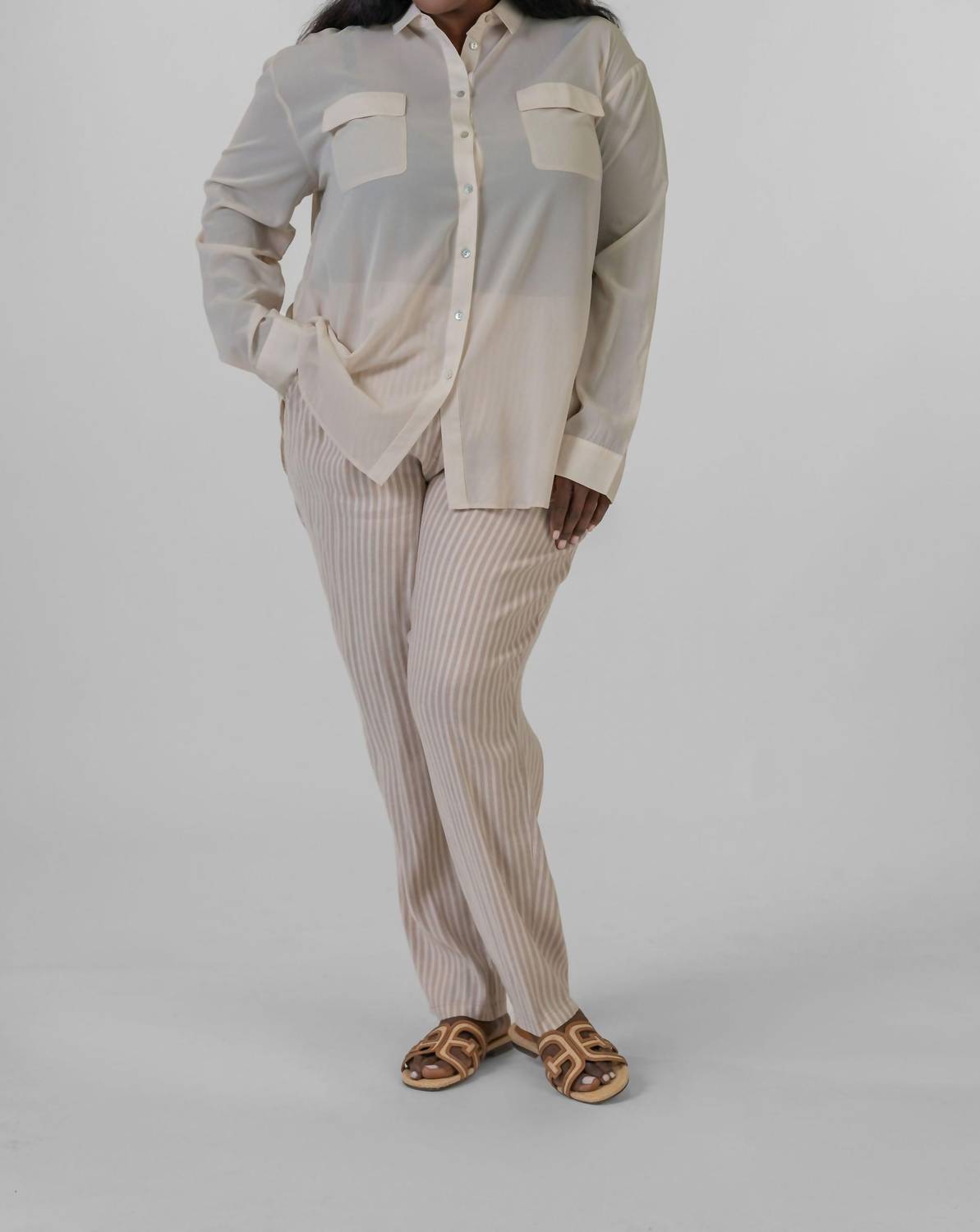 Шифоновая рубашка Monte Carlo в цвете almondine Nouvelle / Silk95five, Almondine
Шифоновая рубашка Monte Carlo в цвете almondine Nouvelle / Silk95five, Almondine