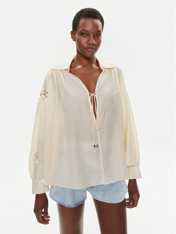 Блузка Pinko, бежевый
Блузка Pinko, бежевый