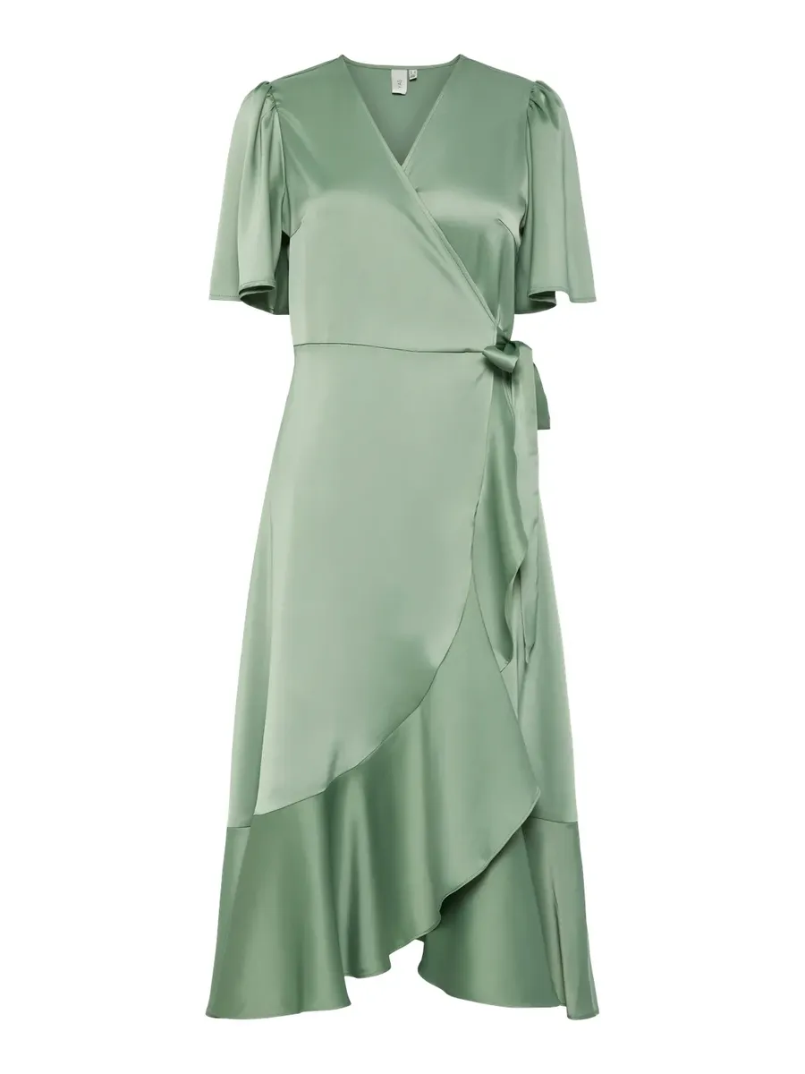 Платье с запахом Y.A.S "YASTHEA 2/4 MIDI WRAP DRESS S. NOOS", с воланом, цвет Loden Frost
Платье с запахом Y.A.S "YASTHEA 2/4 MIDI WRAP DRESS S. NOOS", с воланом, цвет Loden Frost