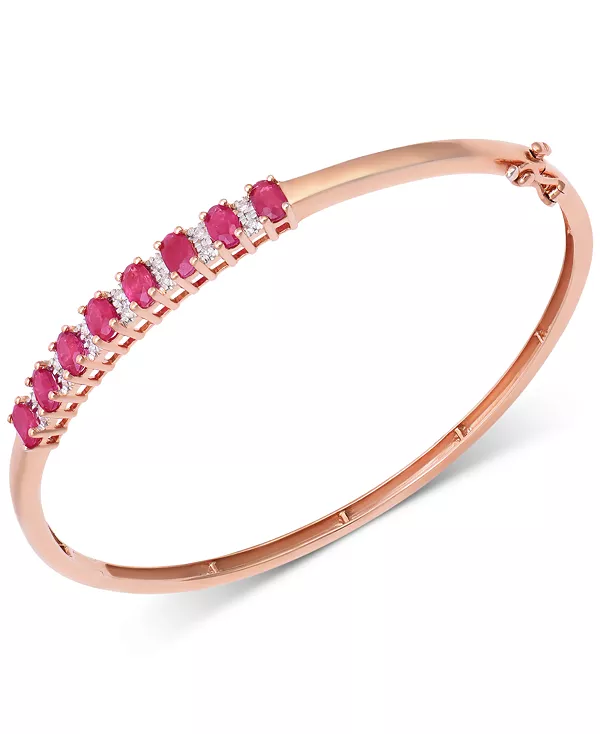 Браслет с танзанитом (3-1/8 карата tw) и бриллиантом (1/8 карата tw) из 14-каратного золота на стерлинговом серебре (также доступен с рубинами, изумрудами и сапфирами) Macy'S, ruby
Браслет с танзанитом (3-1/8 карата tw) и бриллиантом (1/8 карата tw) из 14-каратного золота на стерлинговом серебре (также доступен с рубинами, изумрудами и сапфирами) Macy'S, ruby