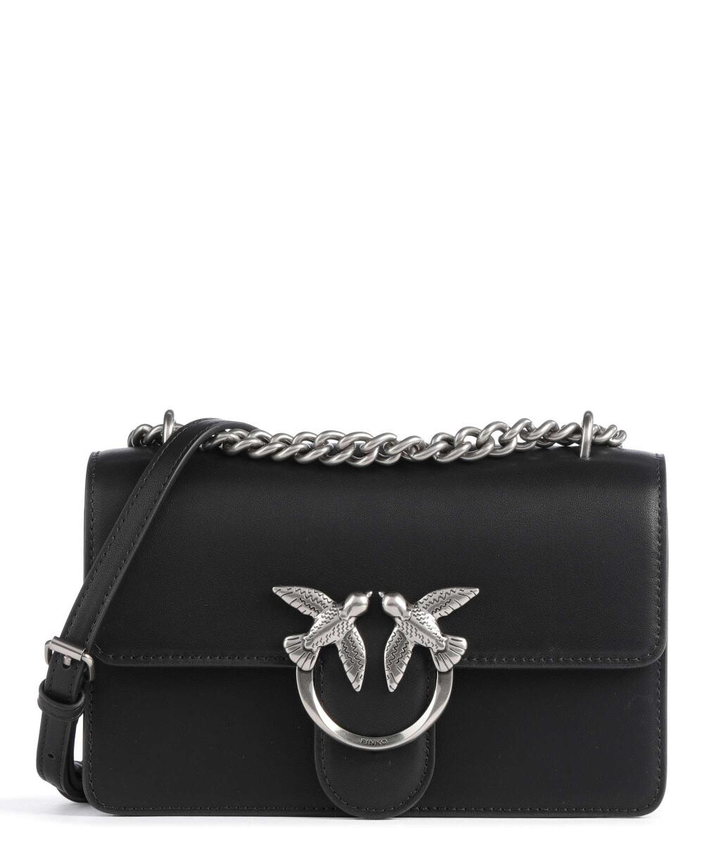 Миниатюрная сумка через плечо Love one из мелкозернистой яловой кожи Pinko, черный
Миниатюрная сумка через плечо Love one из мелкозернистой яловой кожи Pinko, черный