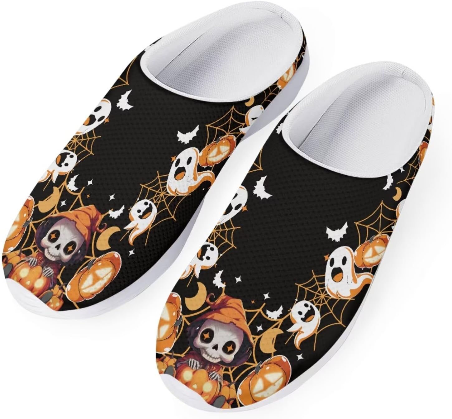 Женские мюли Forchrinse South Indian Aztec с полоской, тапочки на плоской подошве с поддержкой свода стопы, для ходьбы, садовые сабо, легкие, Halloween Skull Ghost
Женские мюли Forchrinse South Indian Aztec с полоской, тапочки на плоской подошве с поддержкой свода стопы, для ходьбы, садовые сабо, легкие, Halloween Skull Ghost