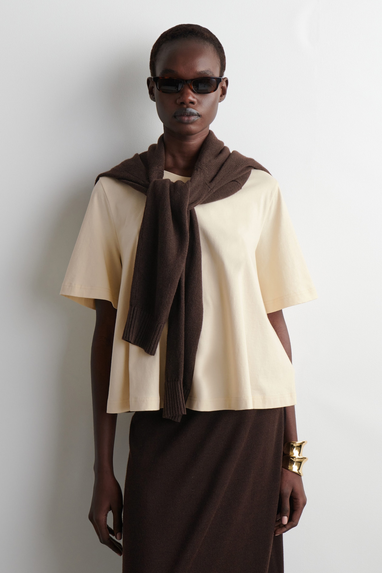 Футболка трапециевидной формы свободного покроя COS, масляно-желтый
Футболка трапециевидной формы свободного покроя COS, масляно-желтый