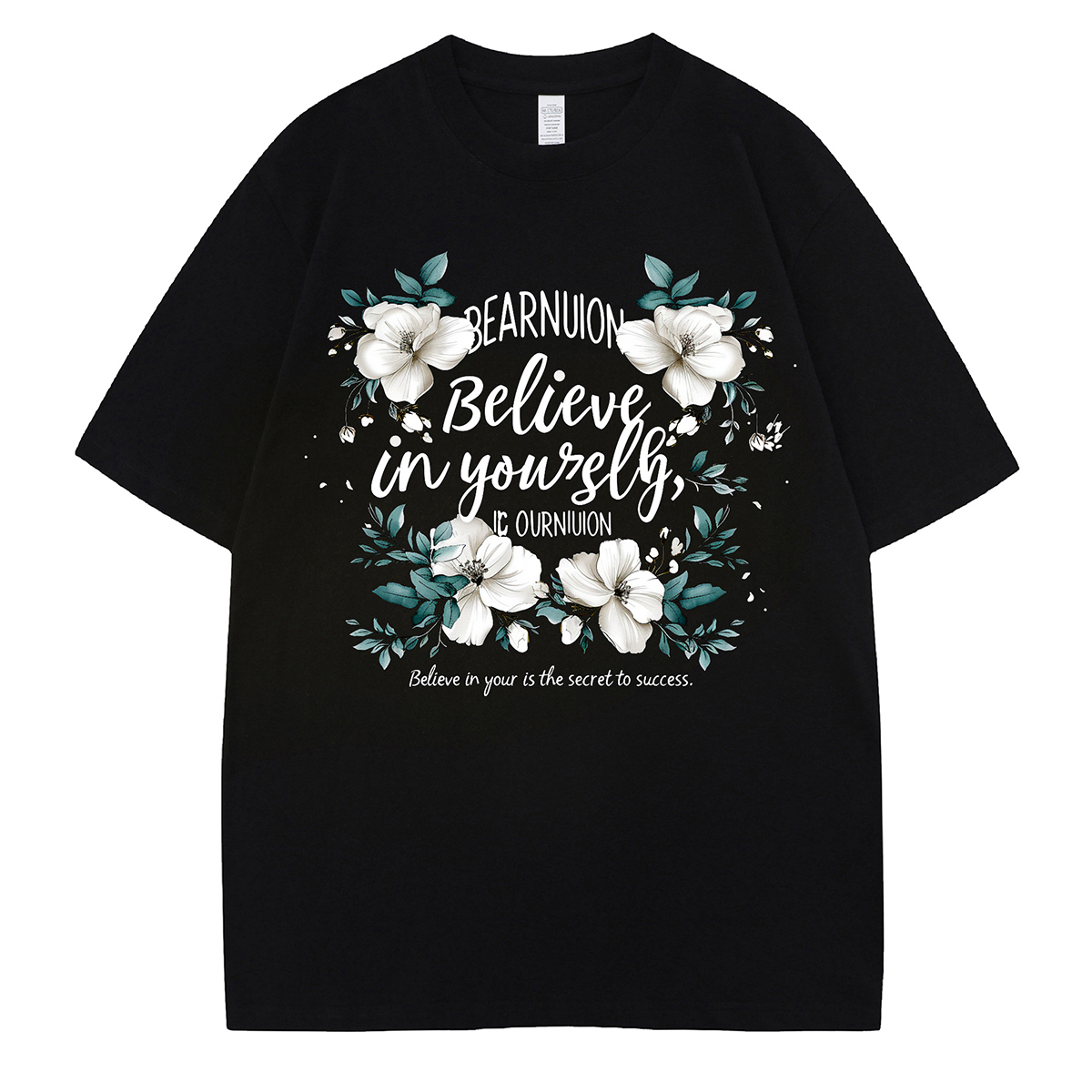 Футболка Unisex BEAR UNION, белая 
Футболка Unisex BEAR UNION, белая