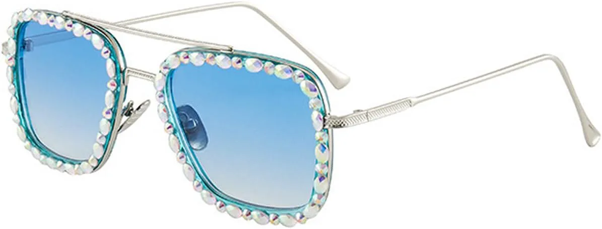 Солнцезащитные очки Melrose со стразами, защитой от УФ-излучения, кристаллами, женские очки с бриллиантами, солнцезащитные очки для активного отдыха, Blue
Солнцезащитные очки Melrose со стразами, защитой от УФ-излучения, кристаллами, женские очки с бриллиантами, солнцезащитные очки для активного отдыха, Blue