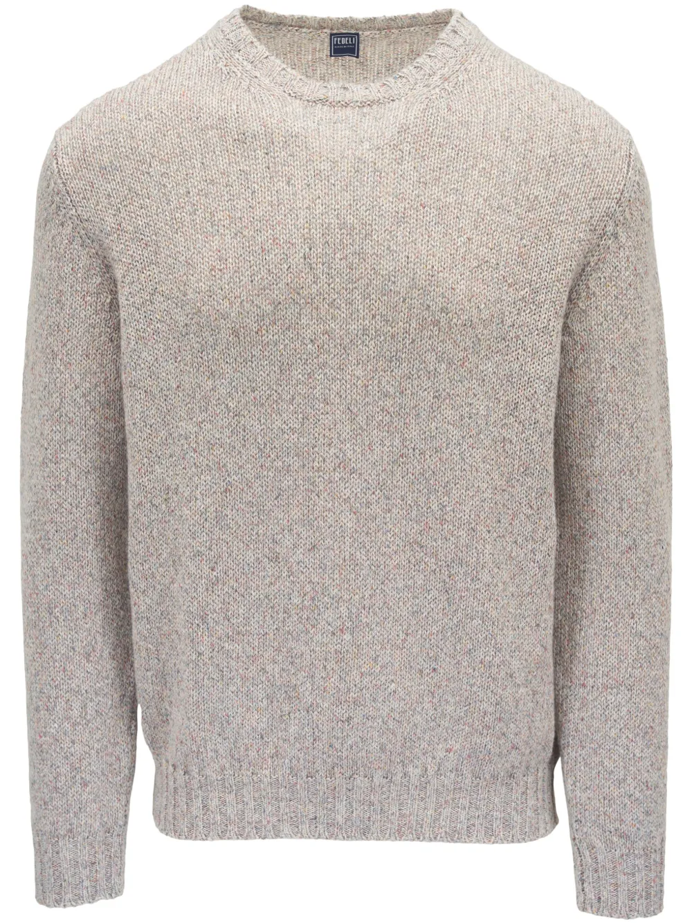 Джемпер с круглым вырезом Fedeli, нейтральный
Джемпер с круглым вырезом Fedeli, нейтральный