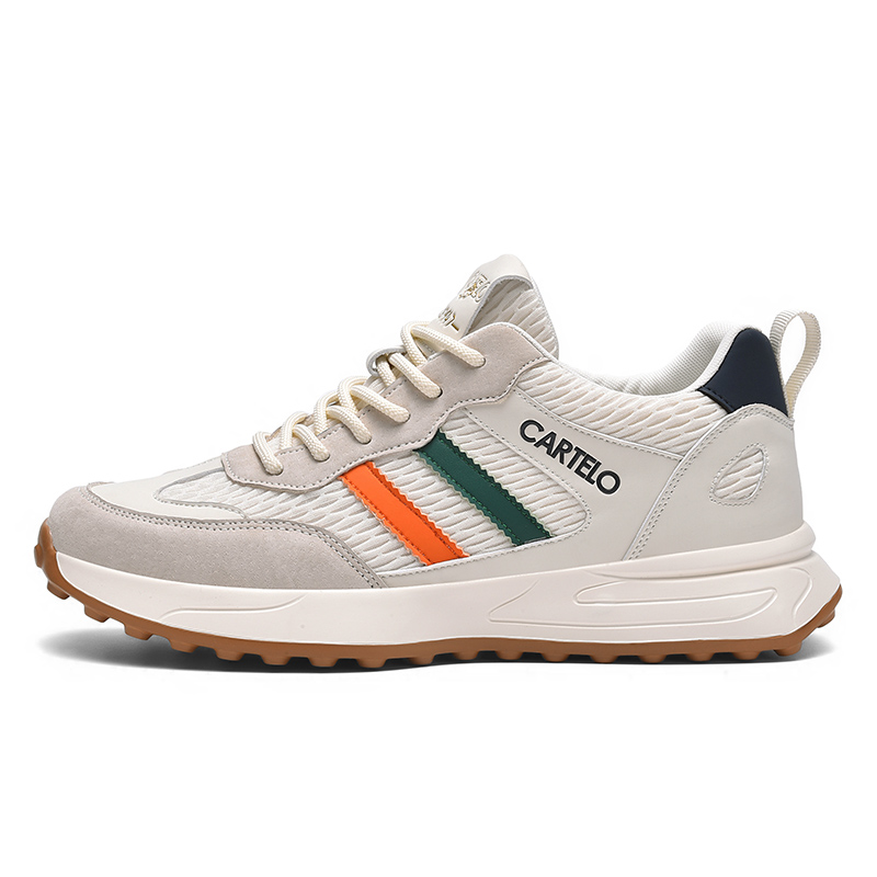 CARTELO Низкие повседневные туфли мужские бежево-оранжевого цвета
CARTELO Низкие повседневные туфли мужские бежево-оранжевого цвета