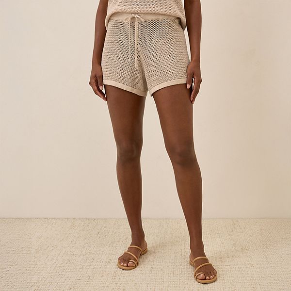 Пляжные льняные шорты крючком из органического хлопка Pact, Sandshell
Пляжные льняные шорты крючком из органического хлопка Pact, Sandshell