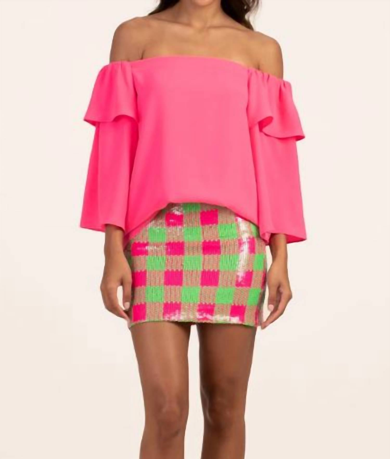 Восторженный лидер в Плэк Trina Turk, plk
Восторженный лидер в Плэк Trina Turk, plk