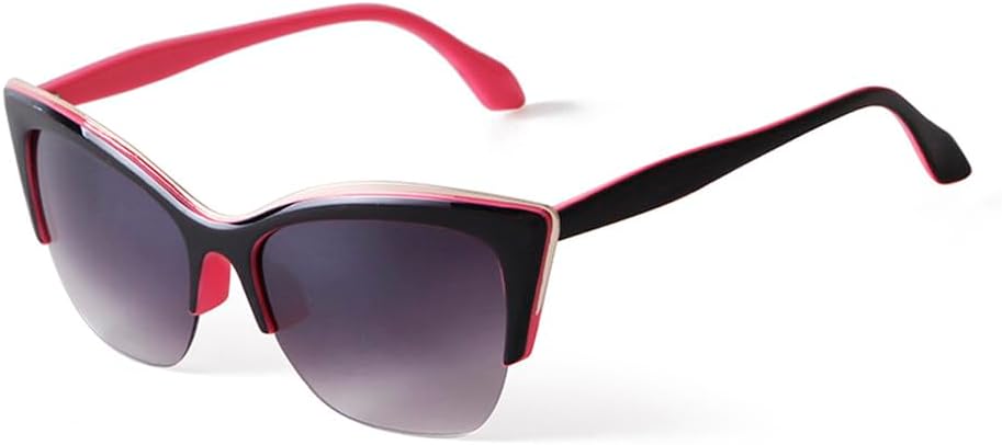 Винтажные женские солнцезащитные очки «кошачий глаз», полуободковые модные очки, мужские солнцезащитные очки для активного отдыха с защитой от УФ-излучения UV400 MTZJH, C3 Red
Винтажные женские солнцезащитные очки «кошачий глаз», полуободковые модные очки, мужские солнцезащитные очки для активного отдыха с защитой от УФ-излучения UV400 MTZJH, C3 Red